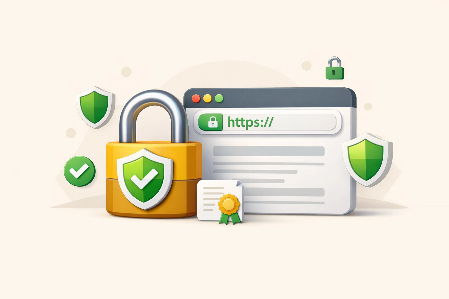 تثبيت شهادة SSL لحماية الموقع وتحسين الأمان